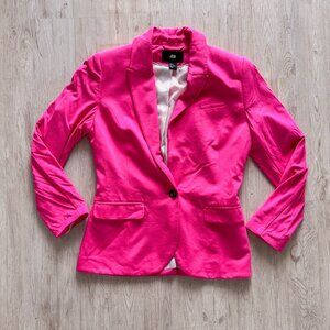 H&M Women's Lined Blazer / Pink